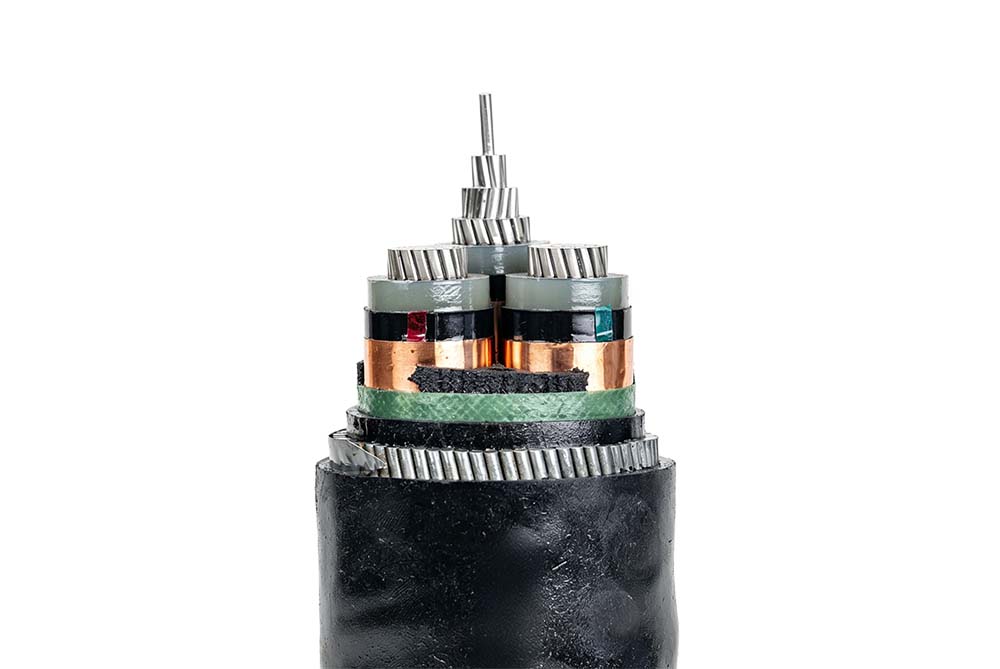 BS 6622 Aluminium AWA/SWA PVC  3.8/6.6kV Cable